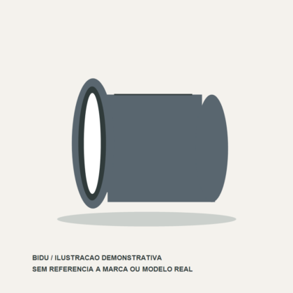 Ilustração demonstrativa Bidu: lona