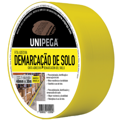 Foto ilustrativa: Fita de demarcação 48 mm × 30 m. A apresentação pode diferir da opção selecionada.